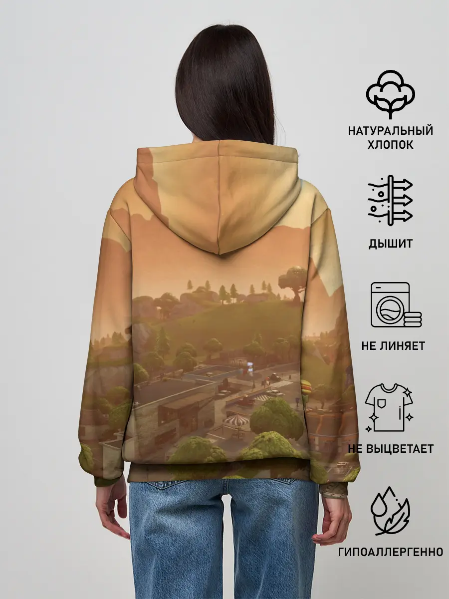 Женское худи / Fortnite Battle Royale