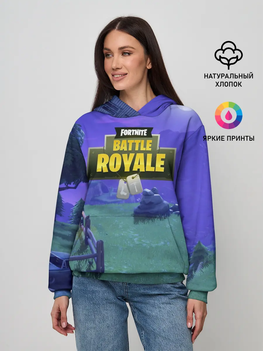 Женское худи / Fortnite Night