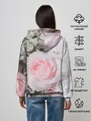 Женское худи / розы