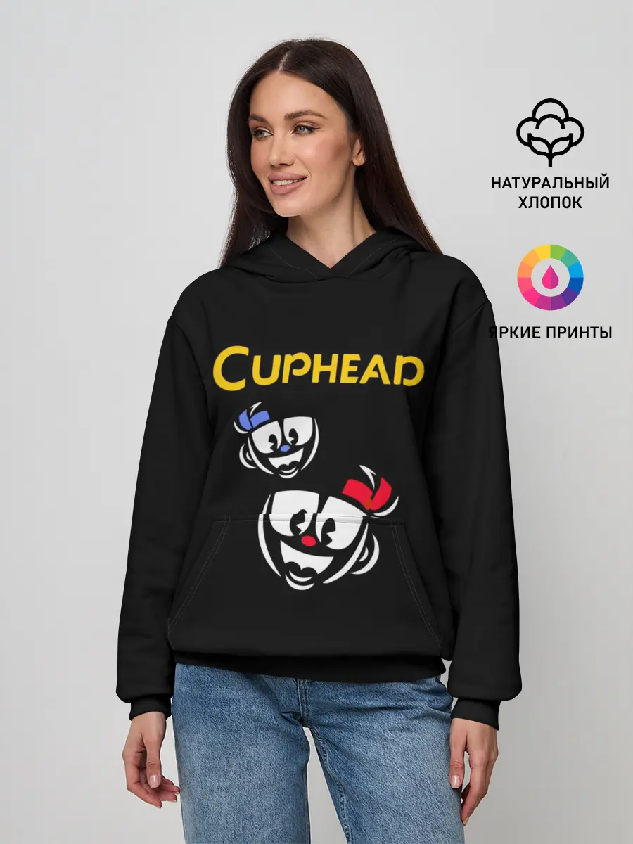 Женское худи / Cuphead