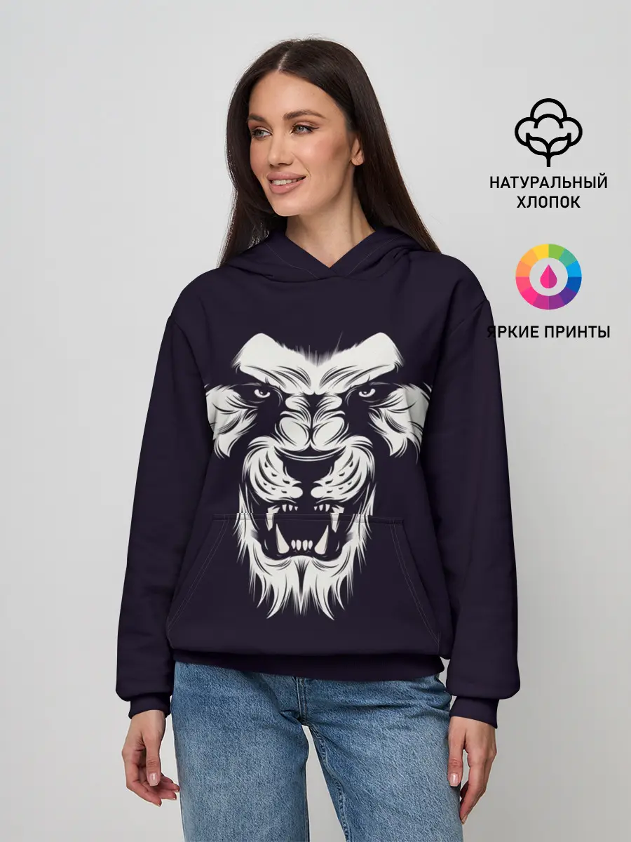 Женское худи / Лев