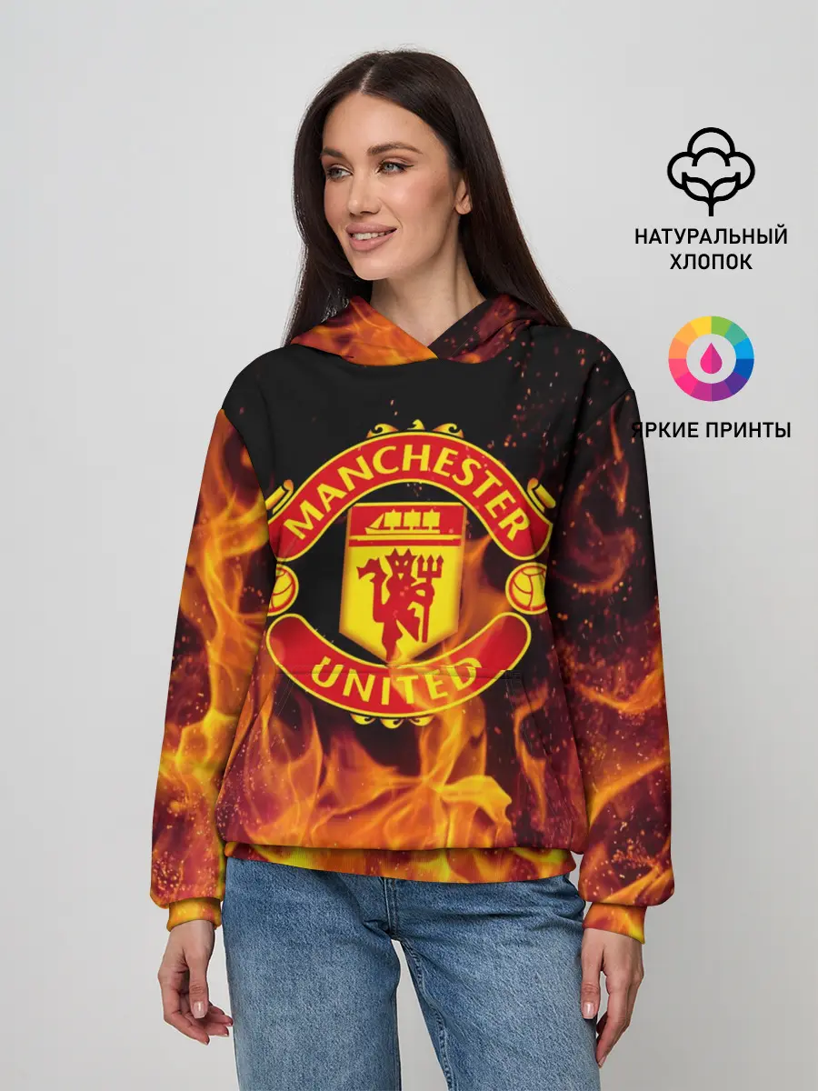 Женское худи / FC Manchester United