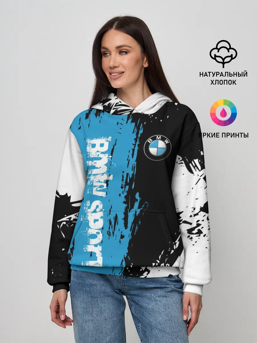 Женское худи / BMW | БМВ SPORT