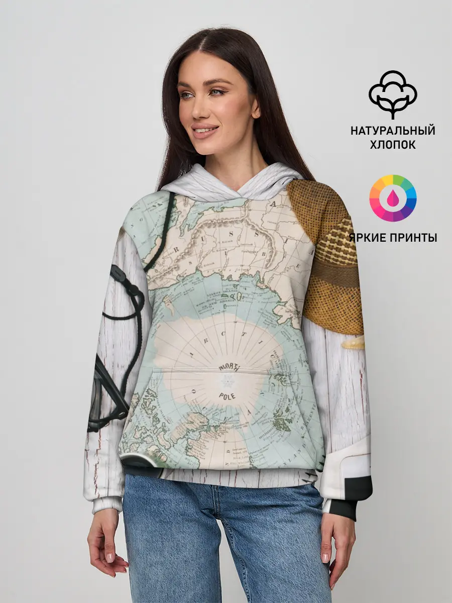 Женское худи / Тайна путешествия