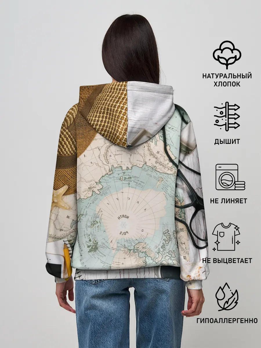 Женское худи / Тайна путешествия