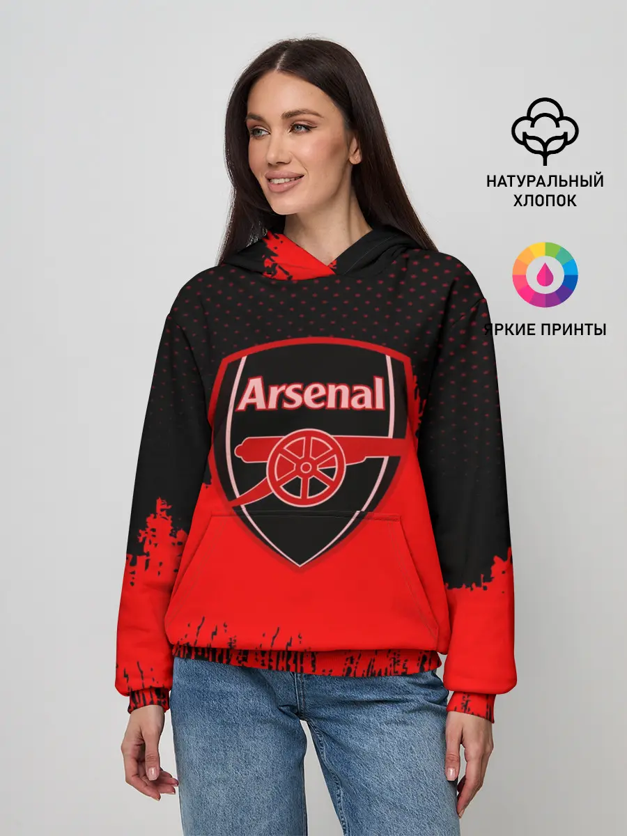 Женское худи / FC Arsenal Original uniform