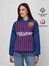 Женское худи / Barcelona home 18-19