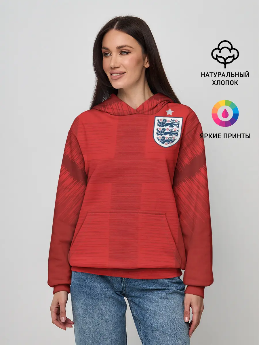 Женское худи / England away WC 2018