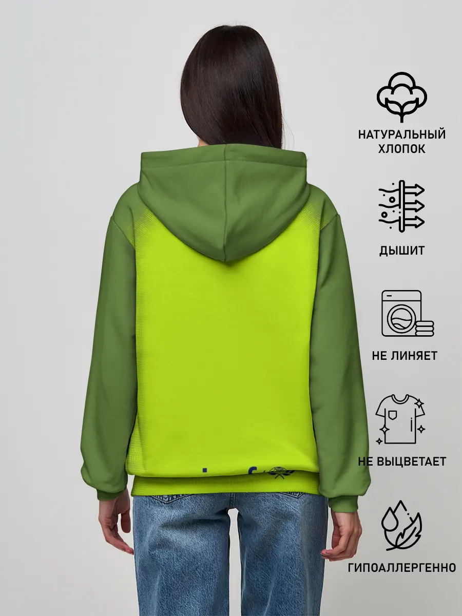 Женское худи / Барселона Форма Гостевая 18/19