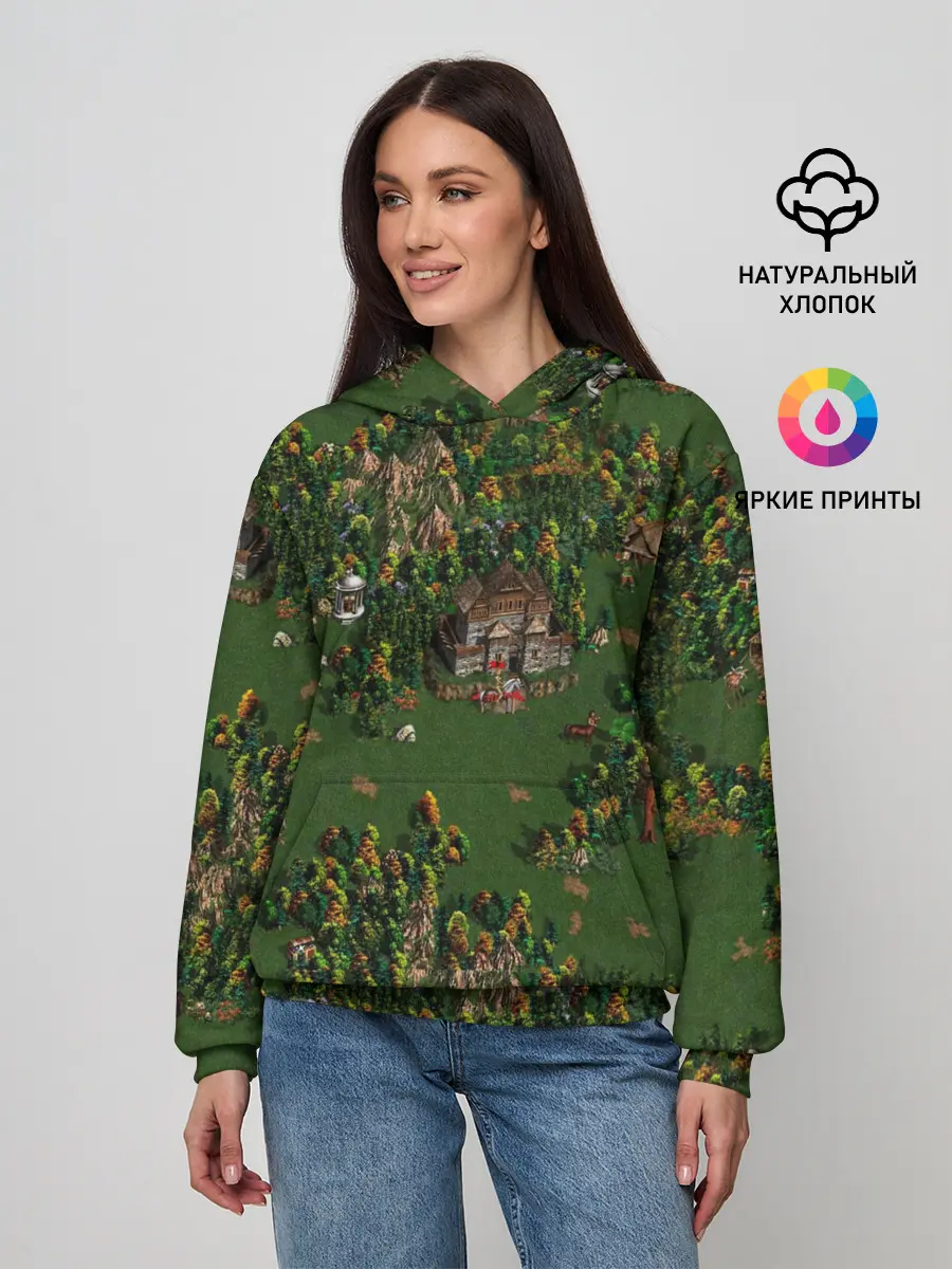 Женское худи / Герои