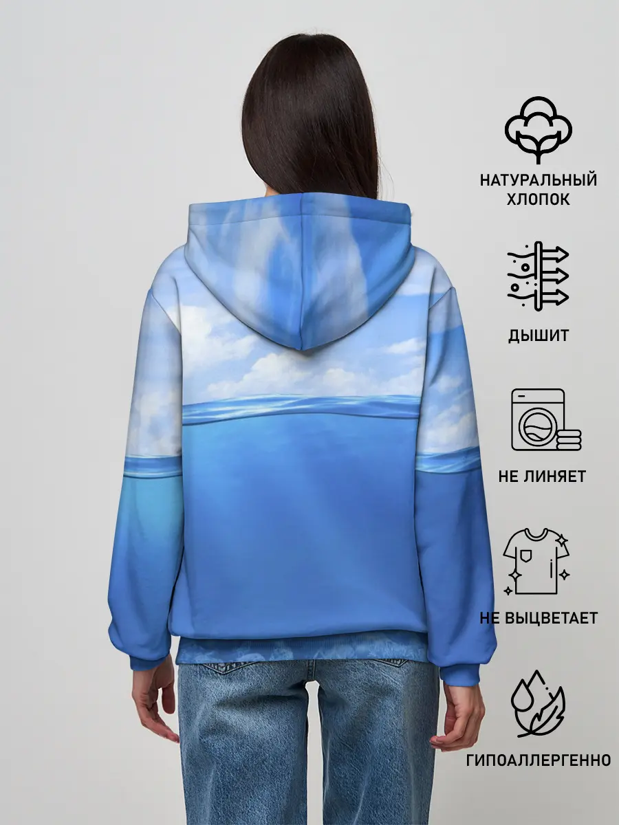 Женское худи / Дайвинг