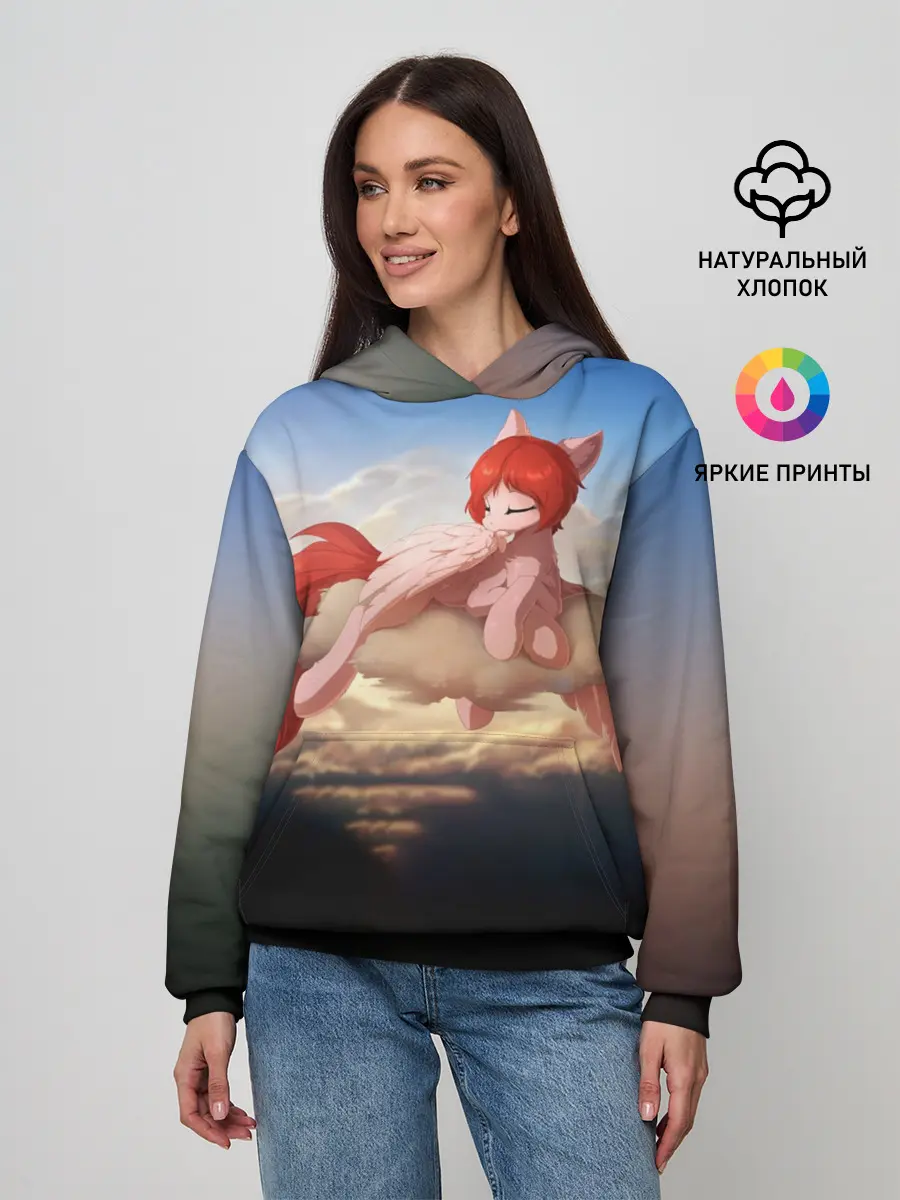 Женское худи / Red