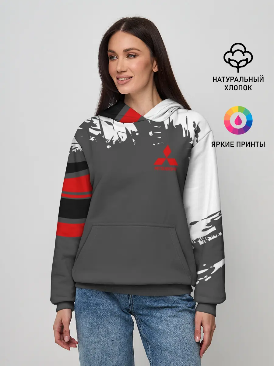 Женское худи / MITSUBISHI SPORT