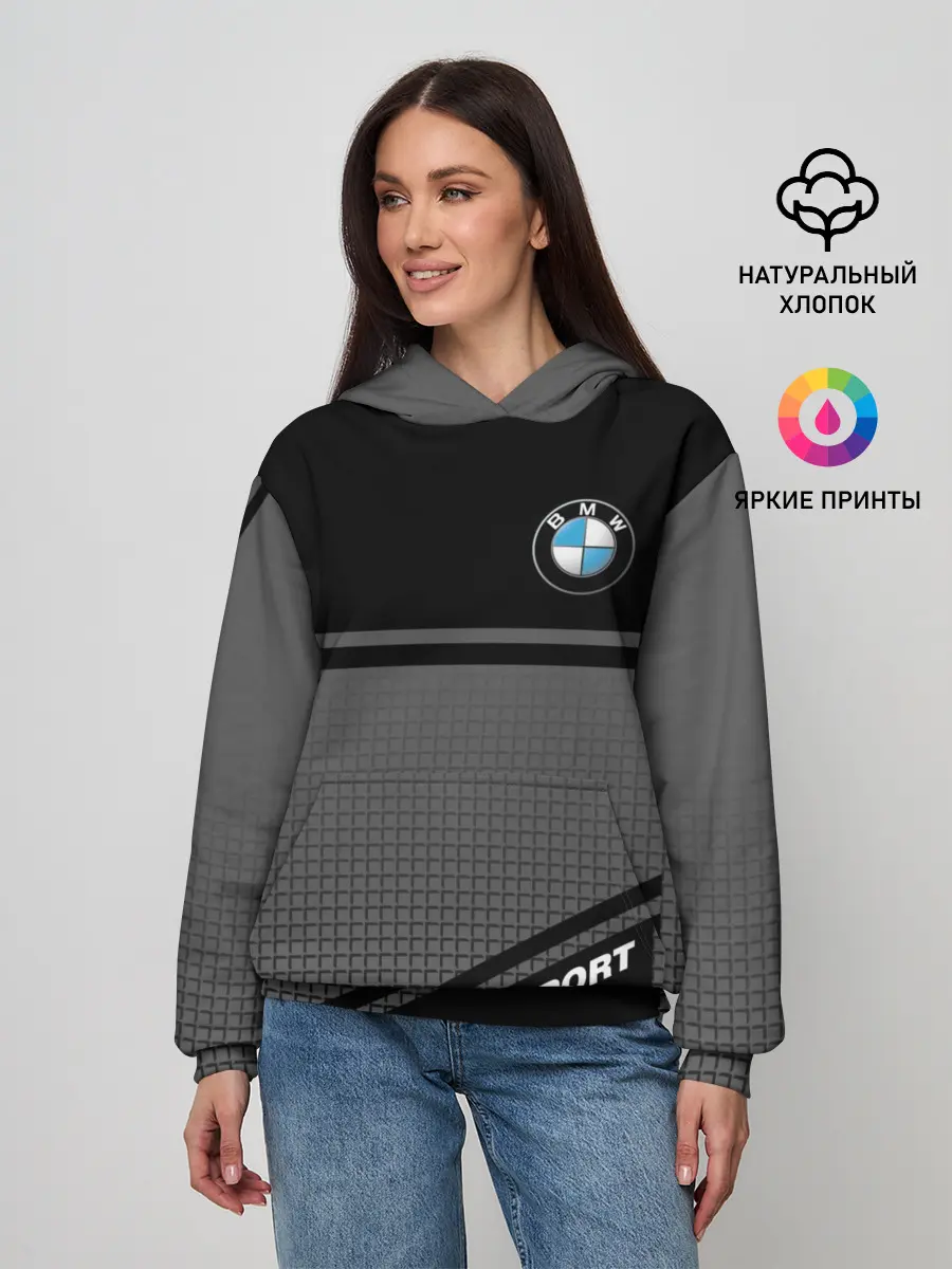Женское худи / BMW SPORT | БМВ СПОРТ