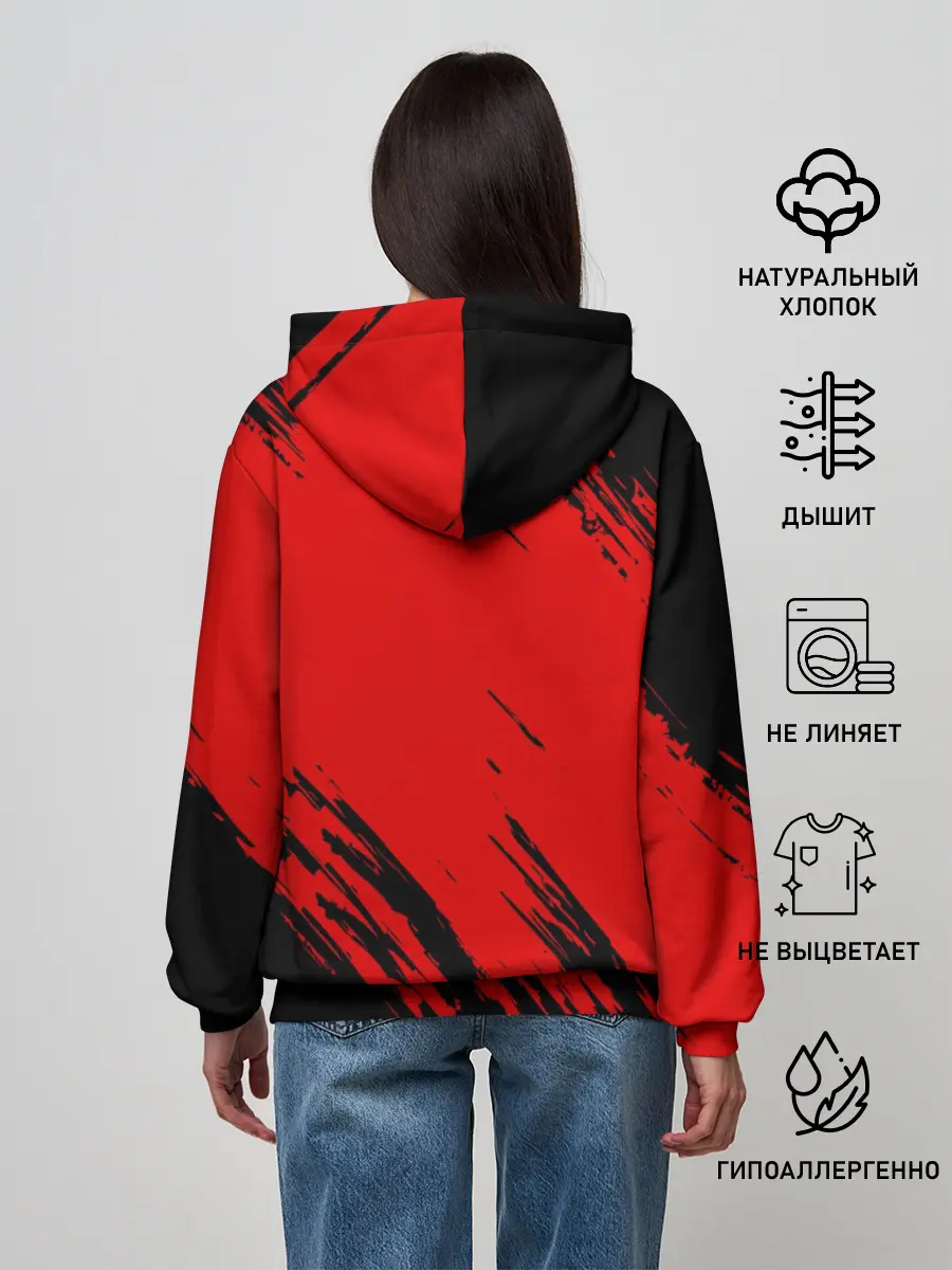 Женское худи / RAINBOW SIX SIEGE OUTBREAK