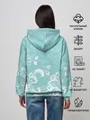 Женское худи / Кружевные цветы