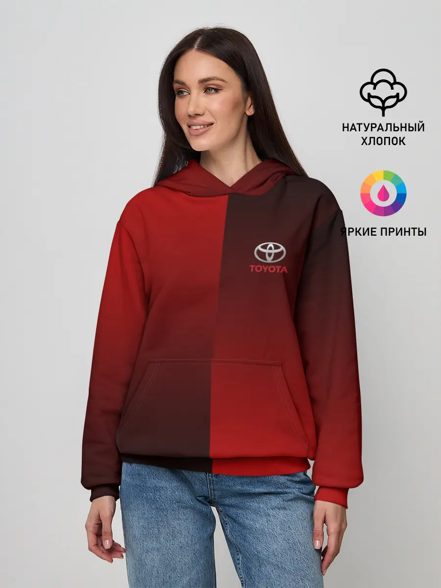 Женское худи / TOYOTA SPORT