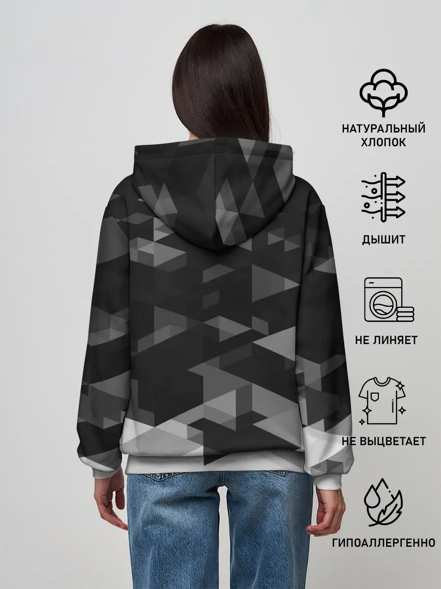 Женское худи / Герб РФ