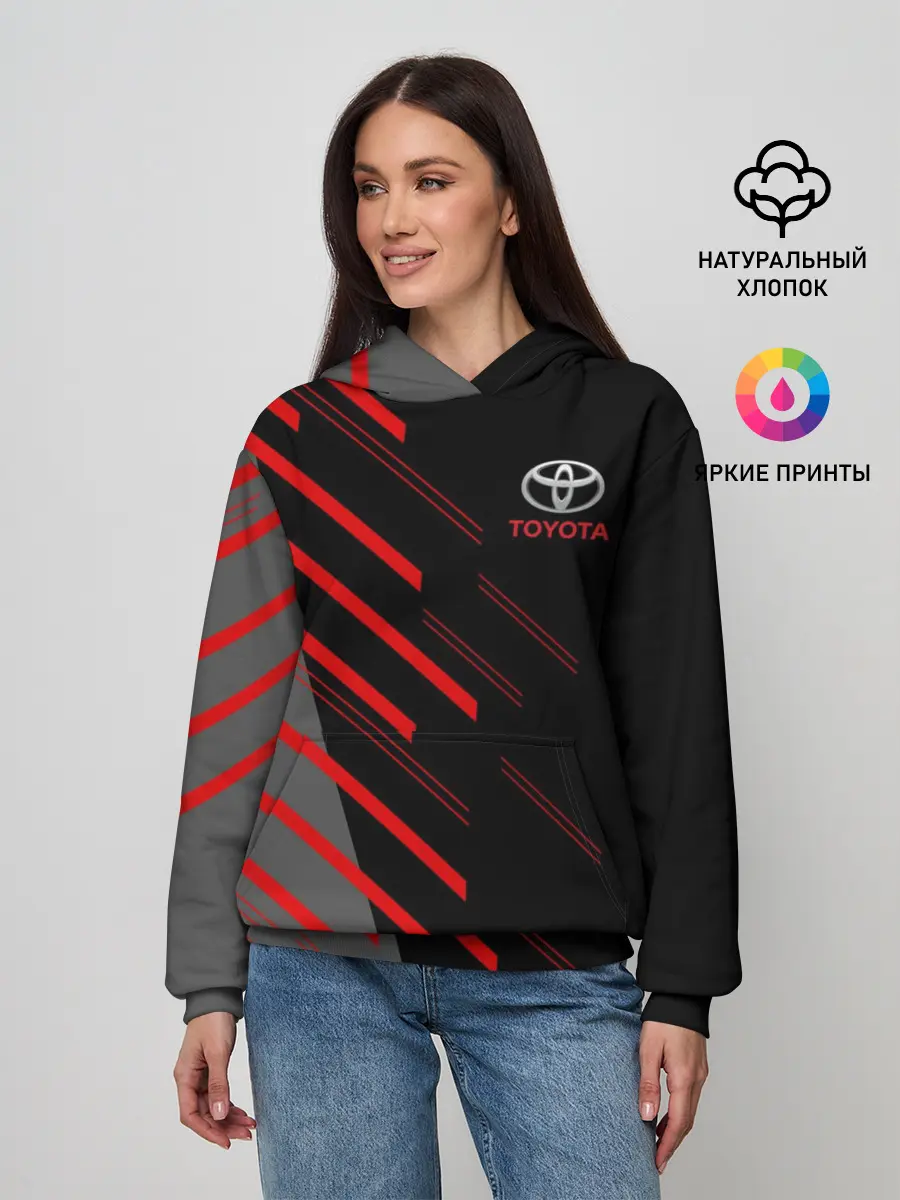Женское худи / TOYOTA | ТОЙОТА