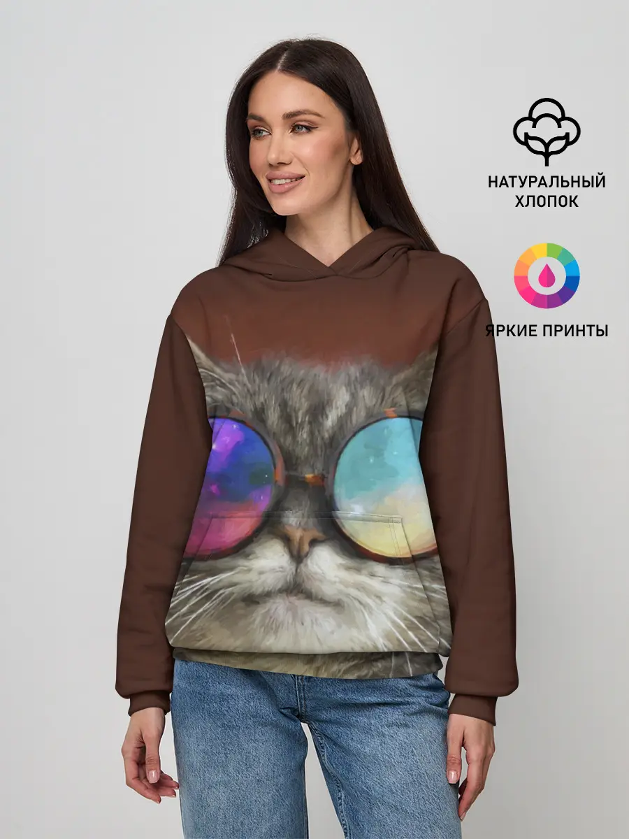 Женское худи / котейки