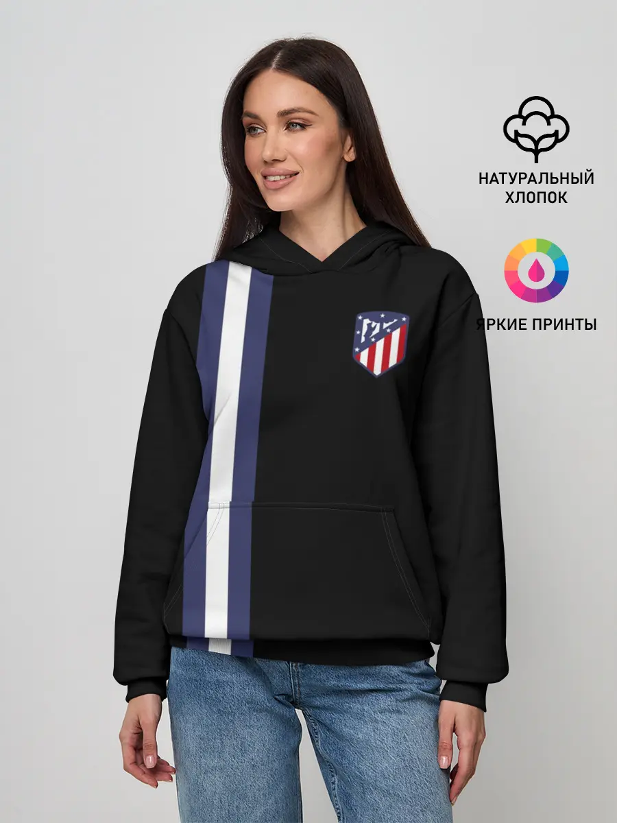 Женское худи / Атлетико Мадрид