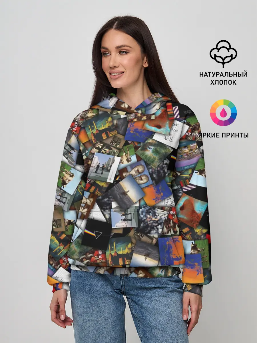 Женское худи / Pink Floyd. Дискография