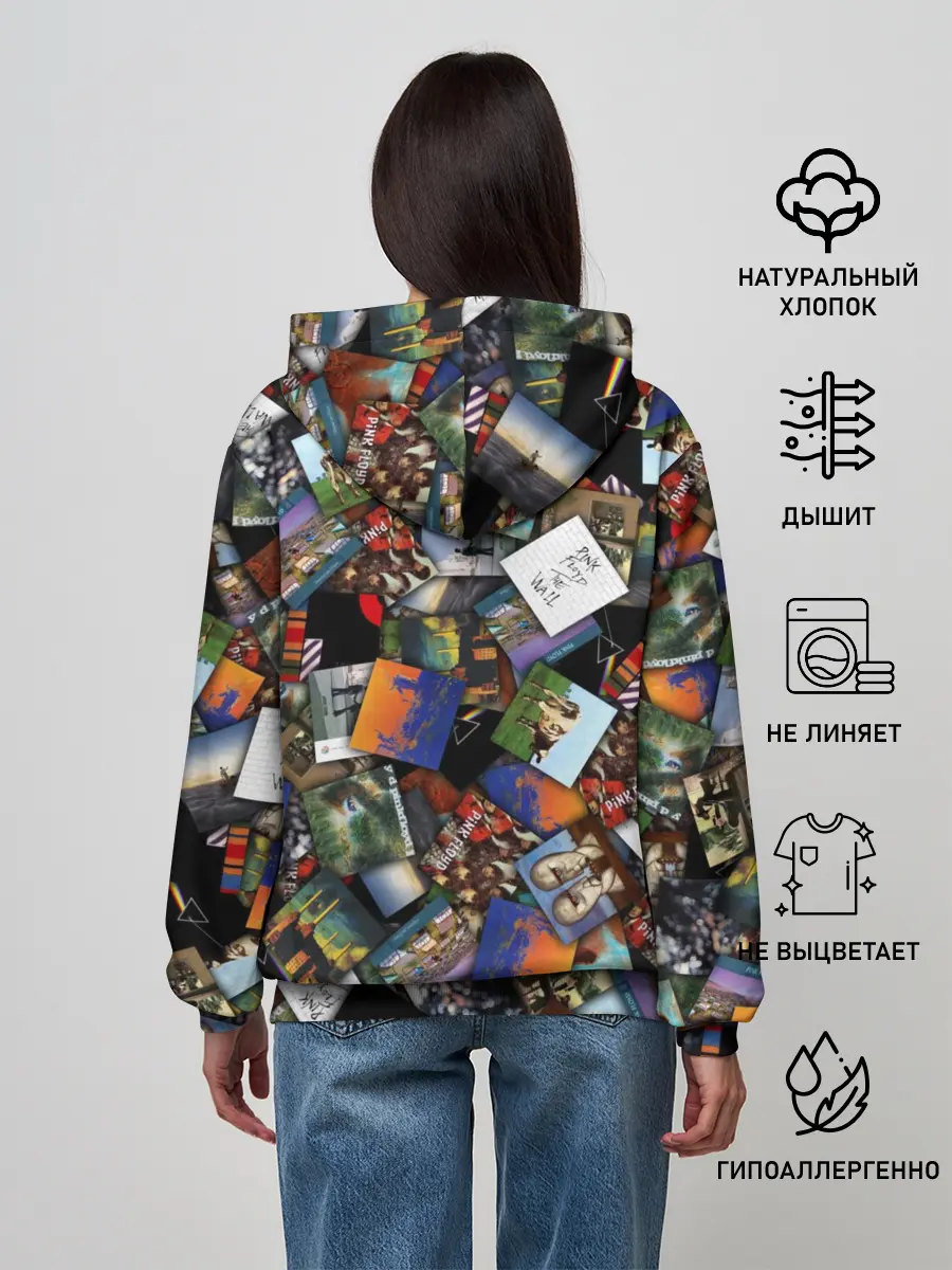 Женское худи / Pink Floyd. Дискография