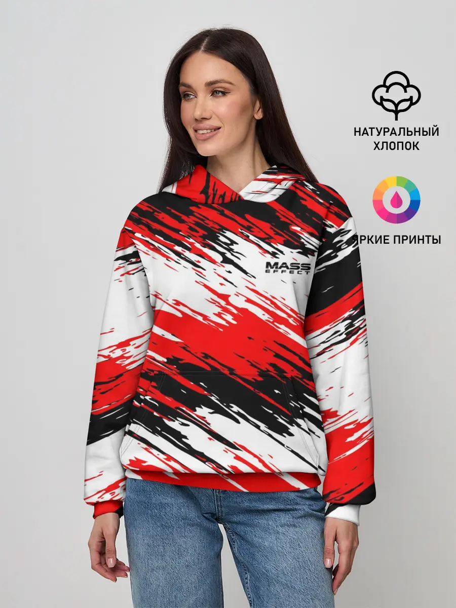 Женское худи / Mass Effect