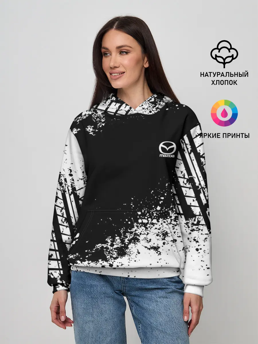 Женское худи / Mazda brand motors