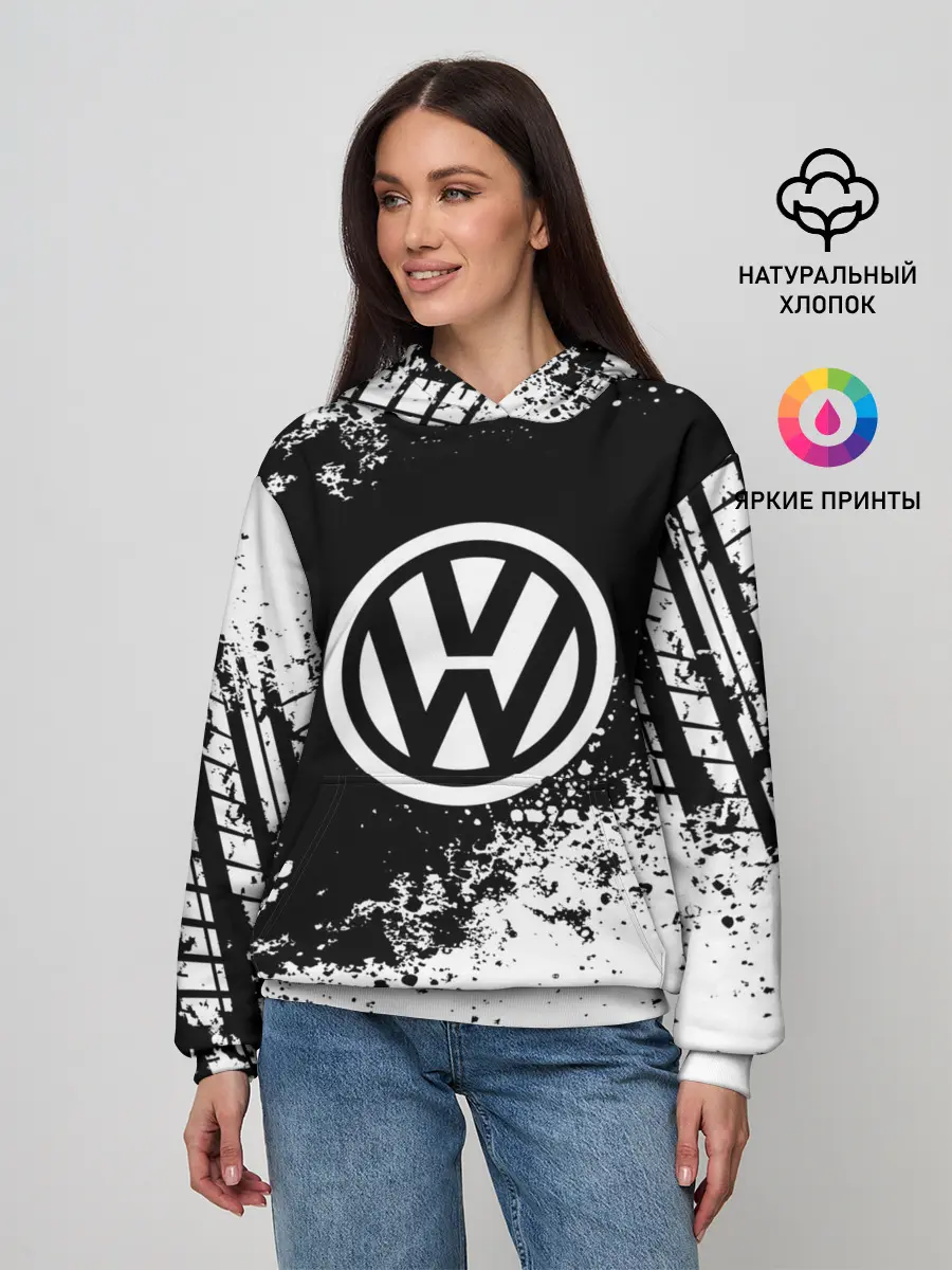 Женское худи / Volkswagen abstract sport