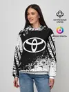 Женское худи / Toyota abstract sport