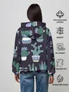 Женское худи / Кактусы