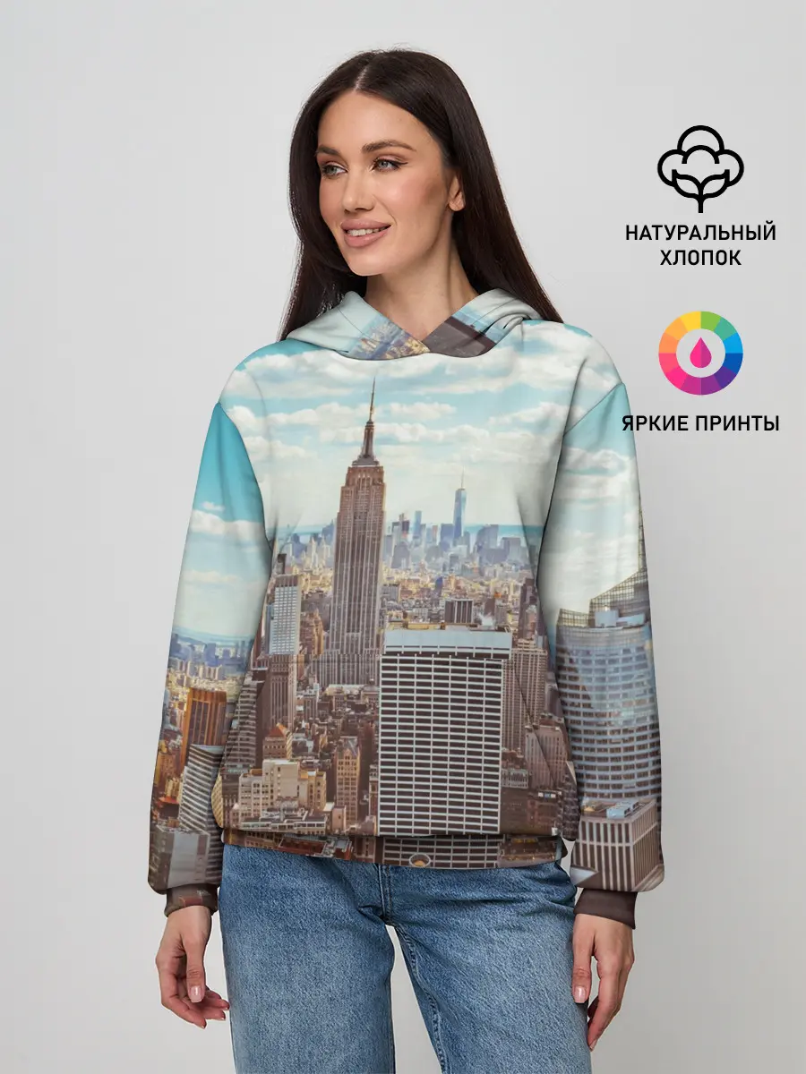 Женское худи / Столица мира