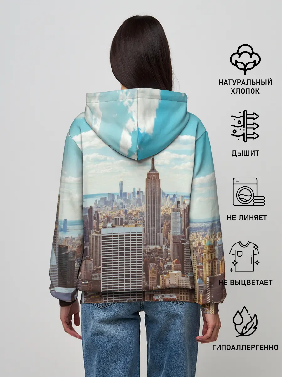 Женское худи / Столица мира