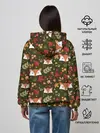 Женское худи / Лисоньки в лесу