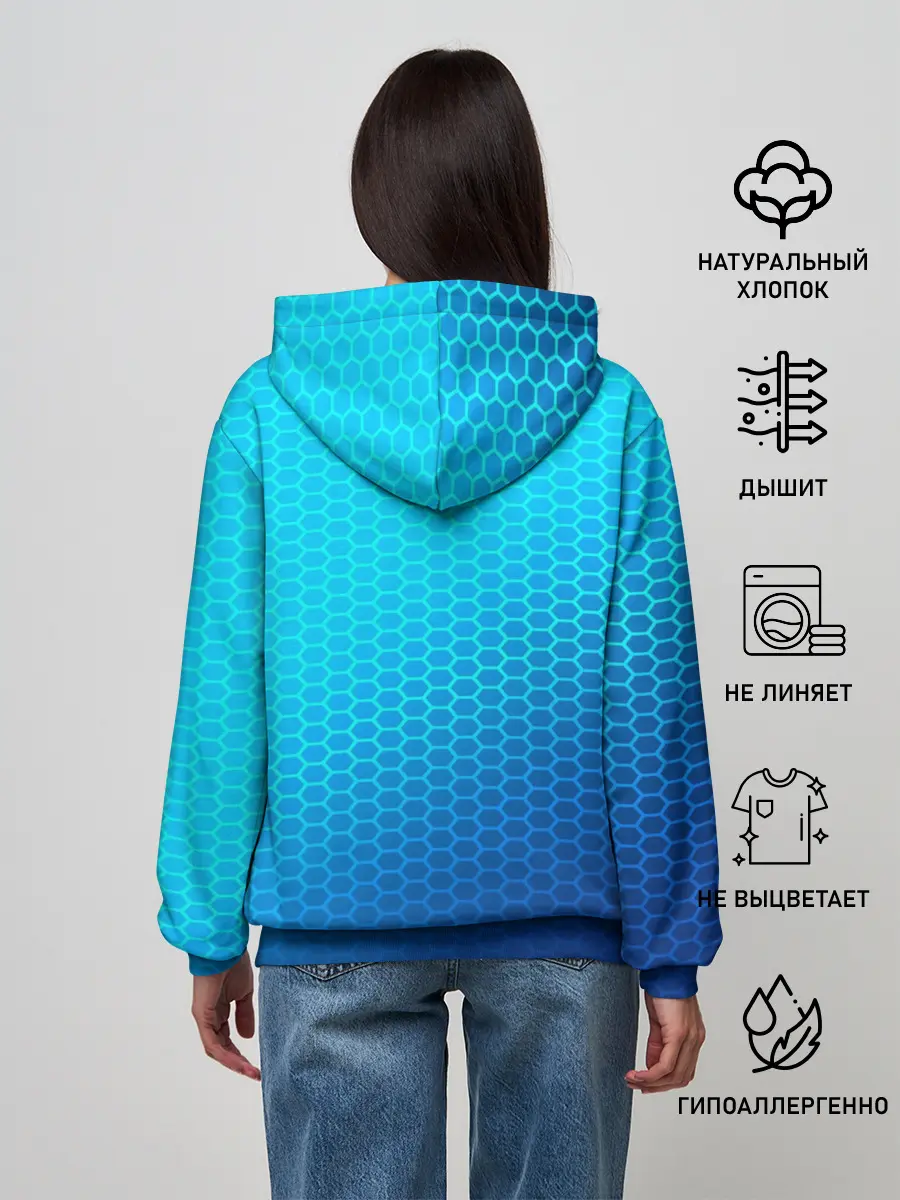 Женское худи / VOLKSWAGEN carbon uniform 2018