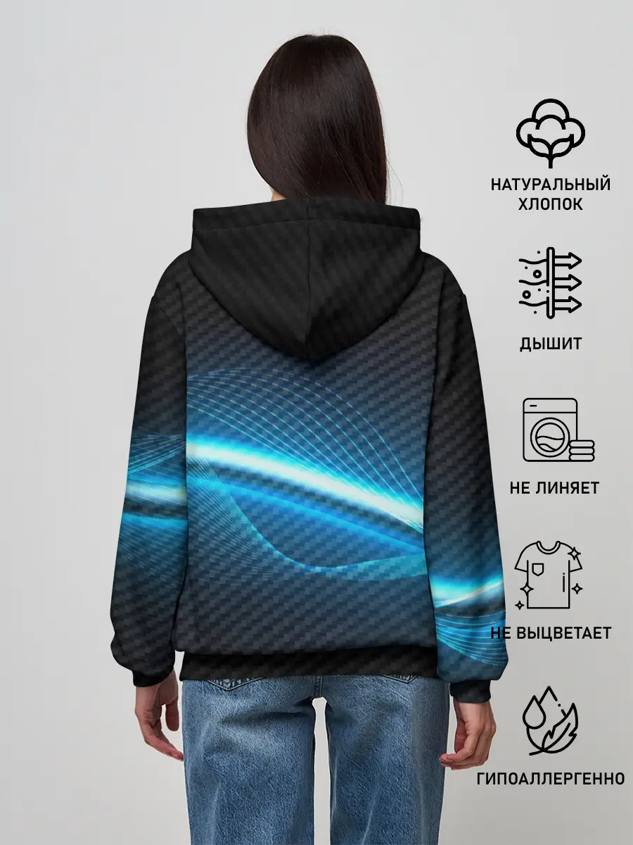 Женское худи / OPEL machine motor XXI