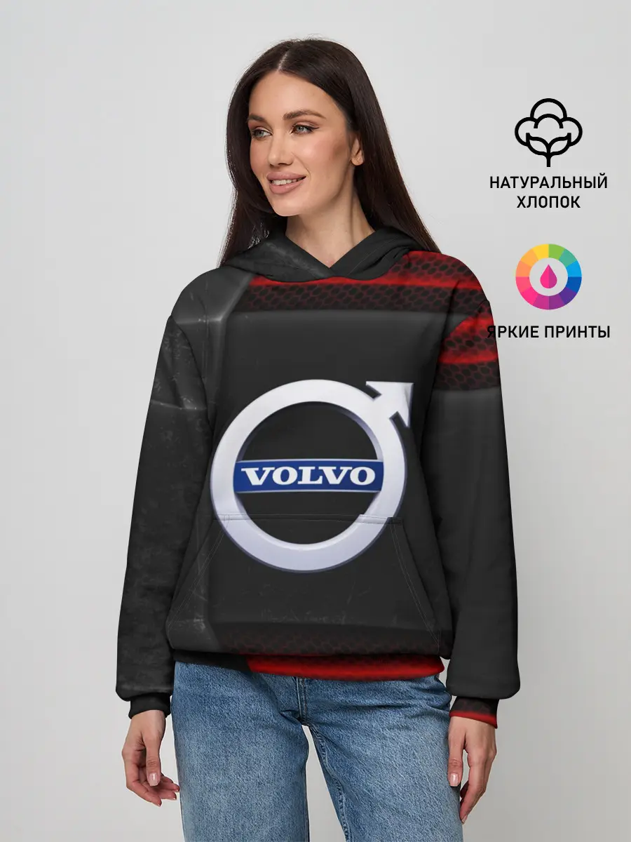 Женское худи / volvo auto sport