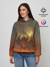 Женское худи / Fire Dragon
