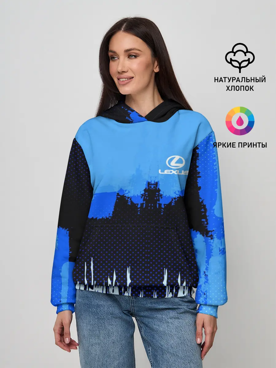 Женское худи / Lexus SPORT COLOR