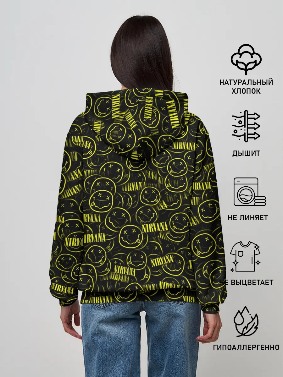 Женское худи / Нирвана