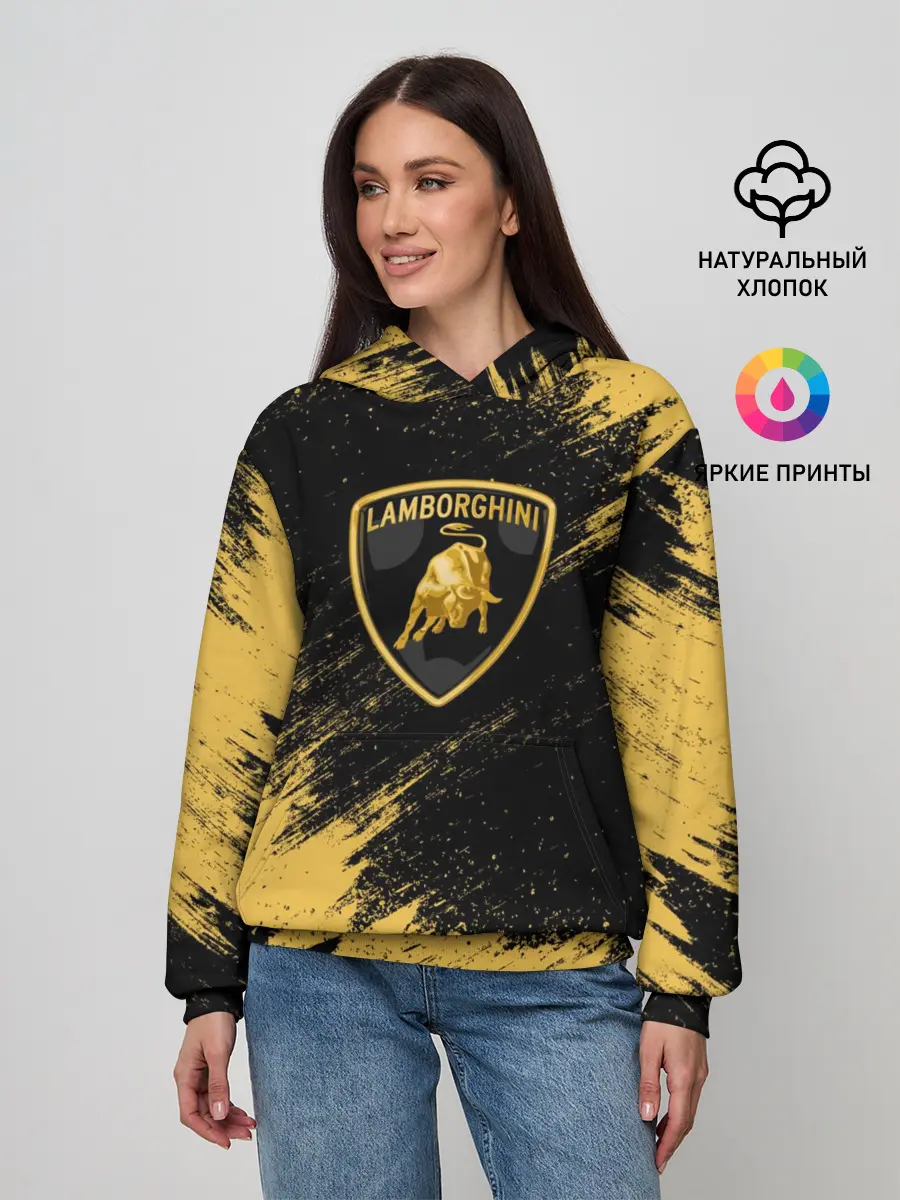 Женское худи / Lamborghini