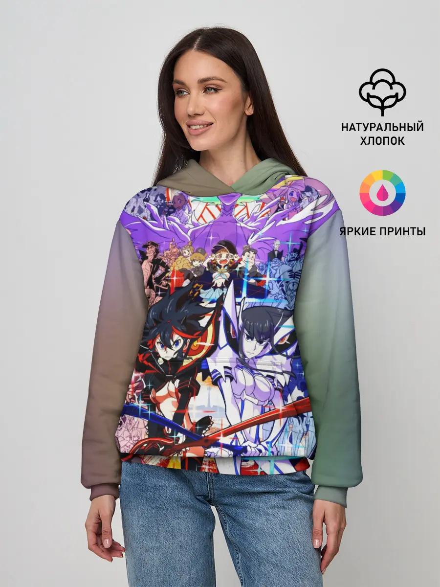 Женское худи / Kill La Kill полный набор