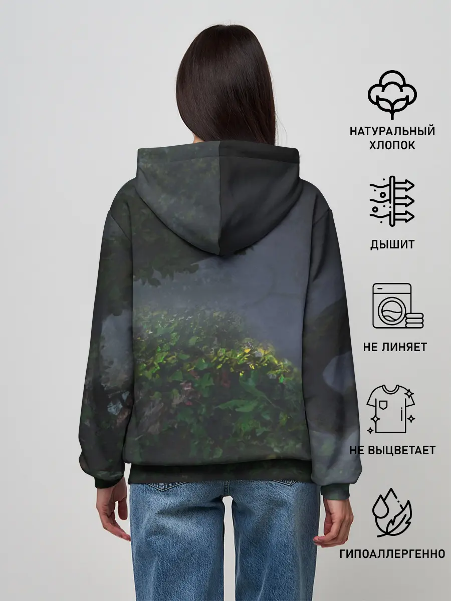 Женское худи / Йеннифер и Геральт