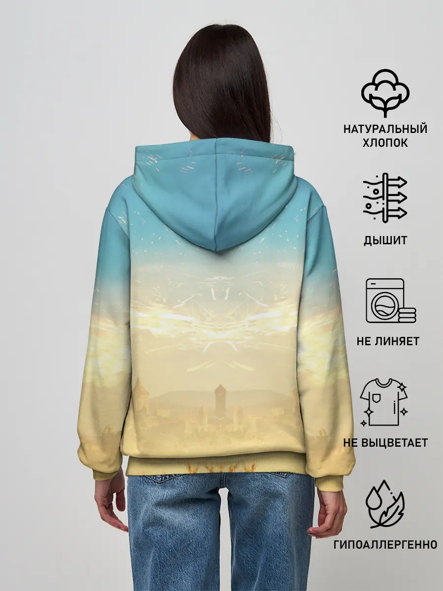 Женское худи / Ведьмак. Игни