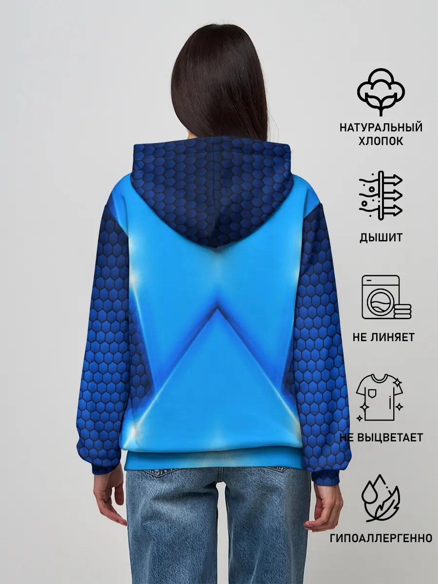 Женское худи / Hyundai car sport SKY