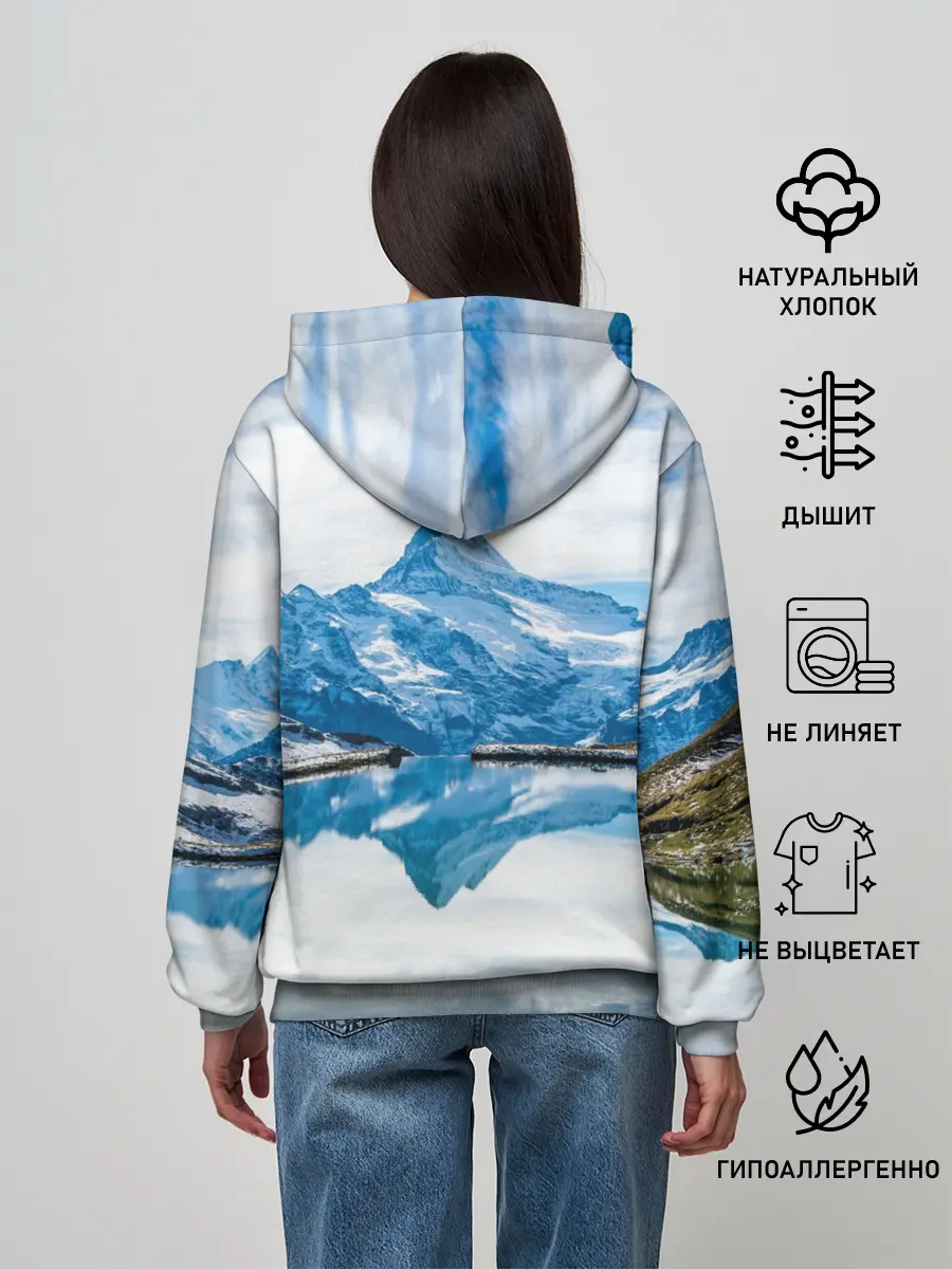 Женское худи / Альпы