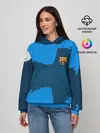 Женское худи / BARCELONA SPORT BLUE