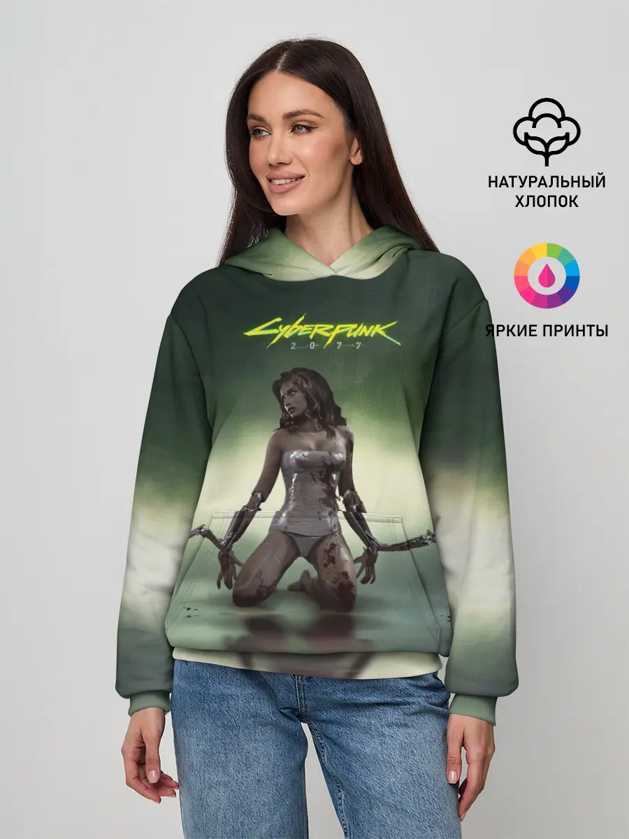 Женское худи / Cyberpunk2077