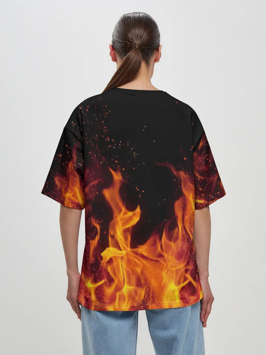 Женская футболка оверсайз / FC Manchester United